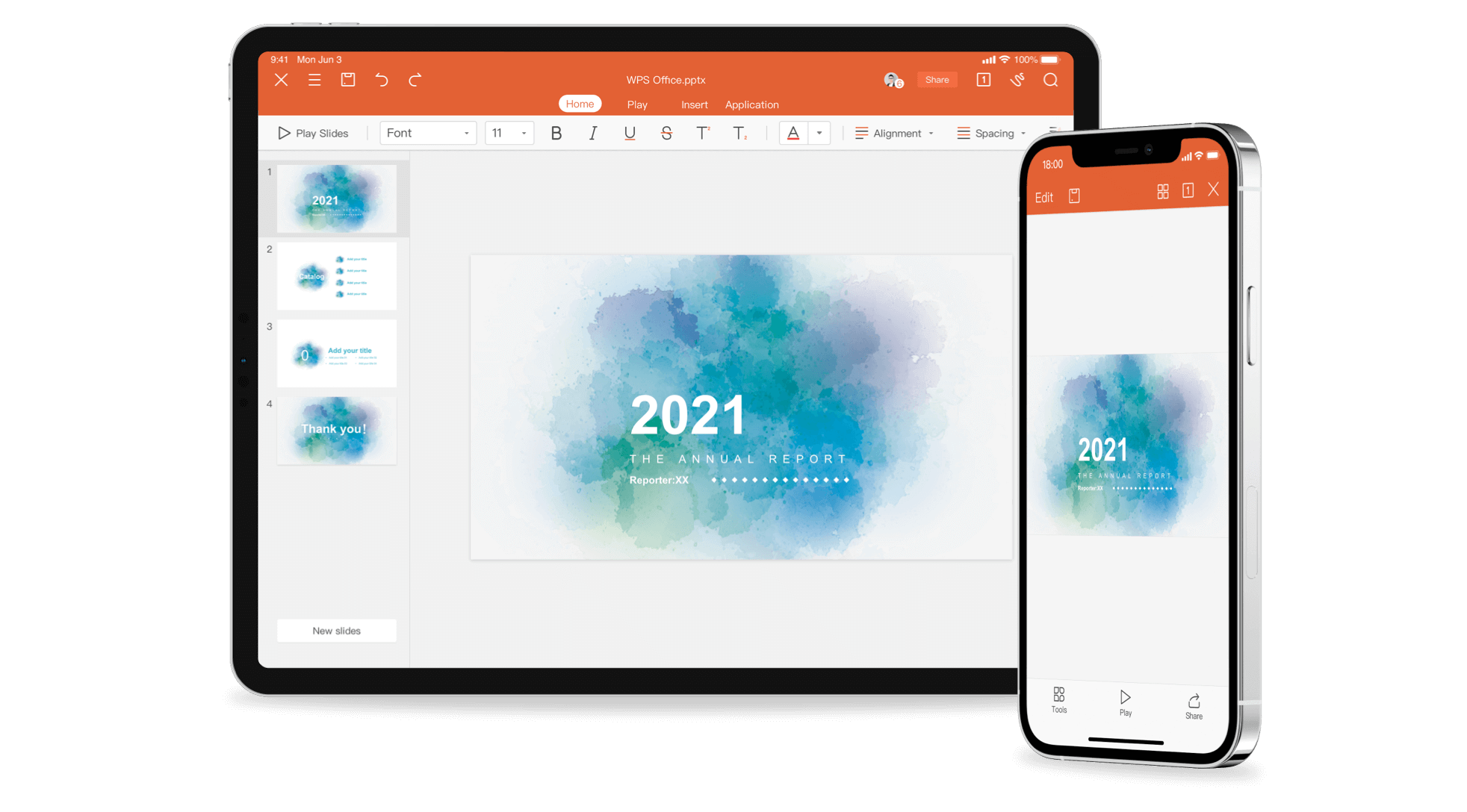 免費的全功能 iOS/iPadOS 版 Office 套件