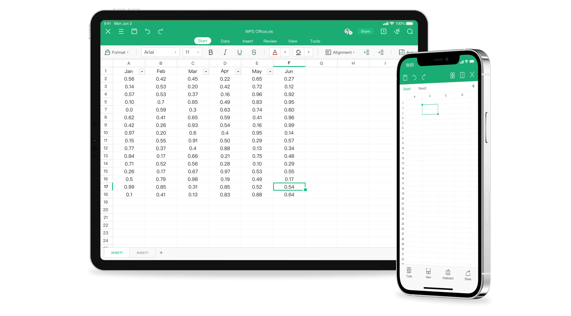 免費的全功能 iOS/iPadOS 版 Office 套件